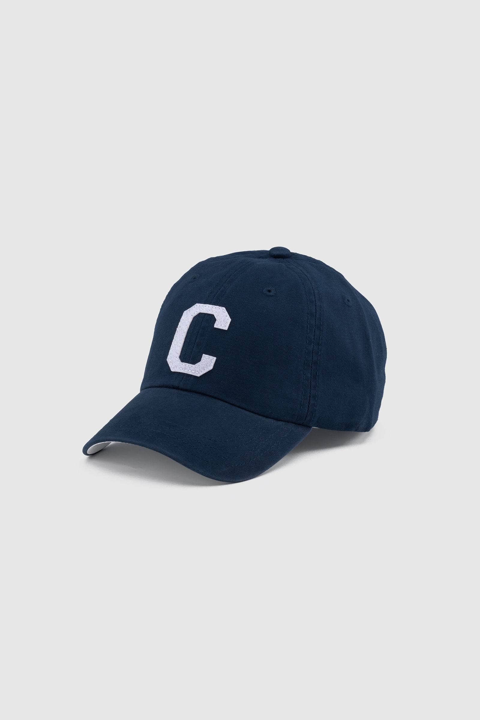 Jnr Letter Cap Navy - Image 5